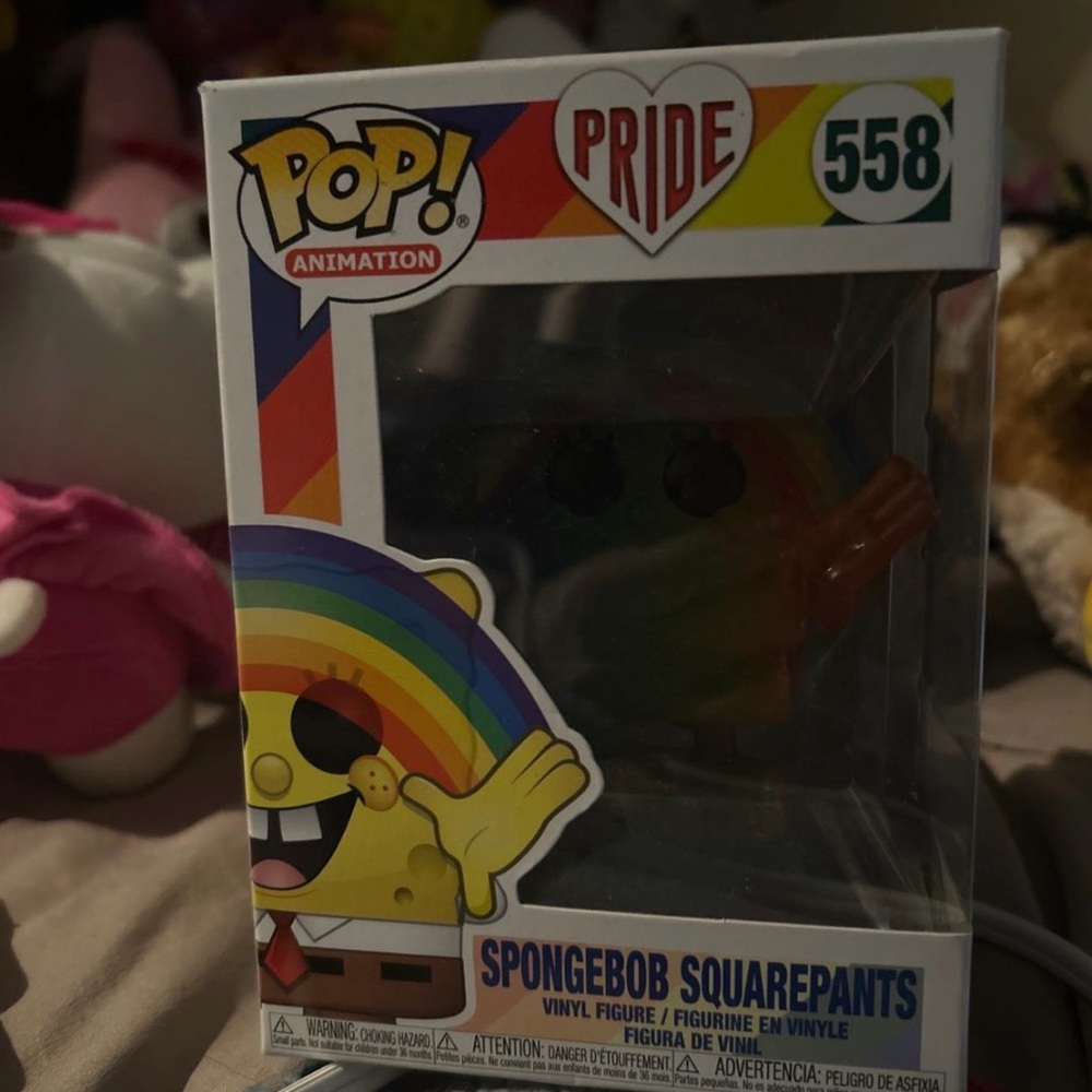 Funko Pop! Animation Pride Spongebob Squarepants Vinyl Figure